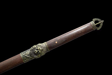 The Supamaji Kumonki Handmade Ninjato Wakizashi Spring Steel